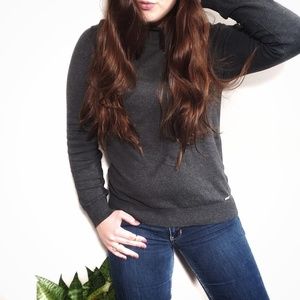 Calvin Klein Long Sleeve Cowl Neck Sweater Large